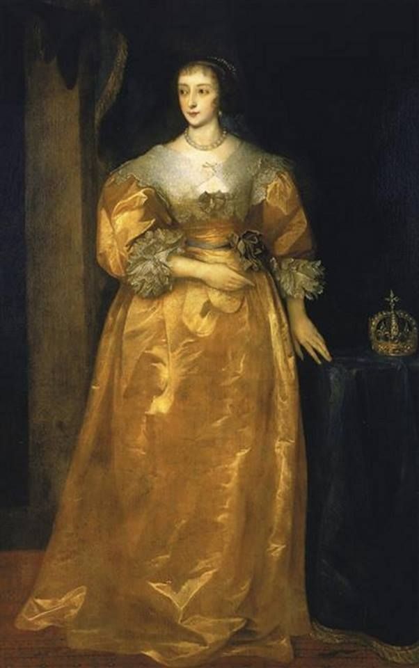 Henrietta Maria of France Queen of England possibly  ca. 1630 by Unknown Artist Location TBD